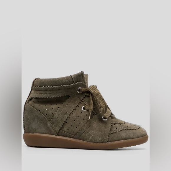 Isabel Marant Shoes - ISABEL MARANT bobby wedge sneakers